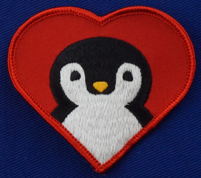 Herz Patch echt